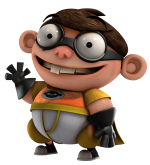 Chum Chum (Fanboy and Chum Chum) AI voice text to speech and AI music cover generator